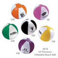 16" Inflatable Beach Ball